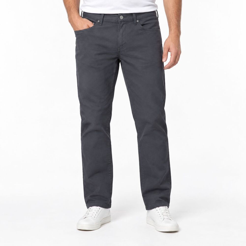 Lululemon Men's 5-Pocket Stretch Pants Black Size 36 Casual Work Travel Pants